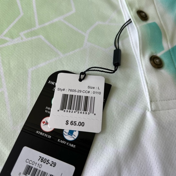 Pebble Beach Golf Dry-Luxe Performance Shirt - Picture 8 of 9